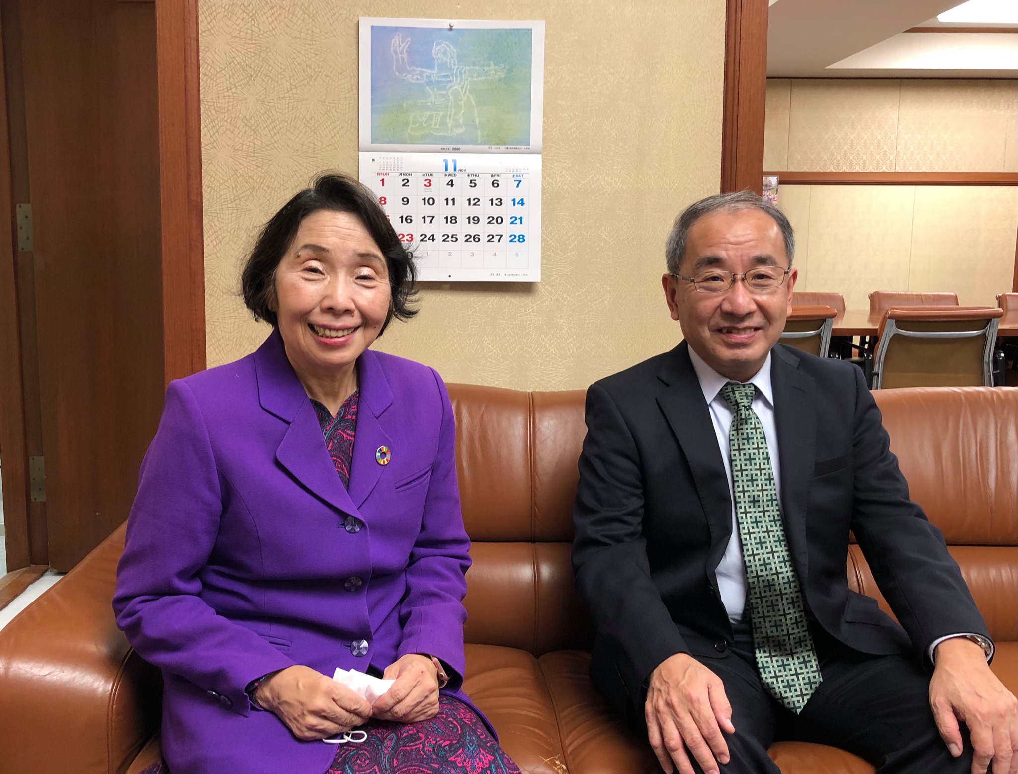 全国市長会事務総長の稲山博司さんと対話しました 清原慶子 Official Website